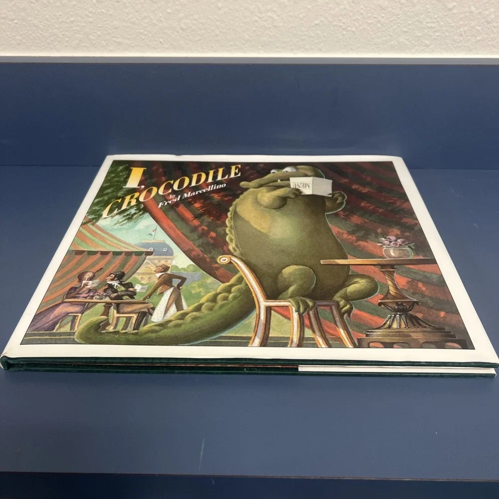 Fred Marcellino, I, CROCODILE, 1st Printing, HC/DJ, 1999‎ Hard Back  New Rare